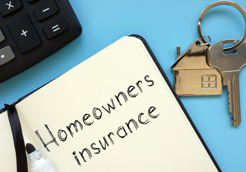 Homeowners,Insurance,Is,Shown,On,The,Business,Photo,Using,The