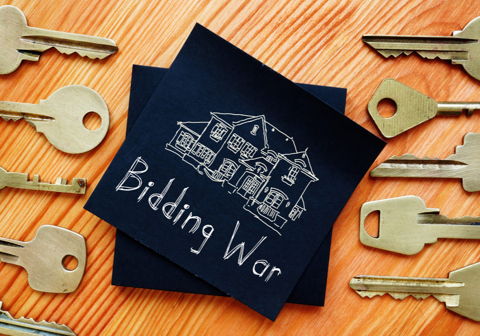 Buying,A,Home,In,A,Bidding,Waris,Shown,On,The